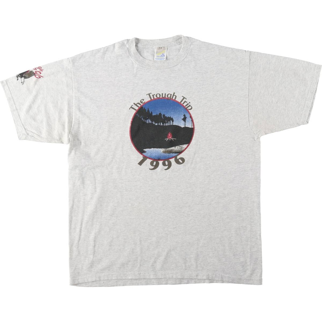 90'S Jerzees 50 cotton gray type Vintage Second Hand