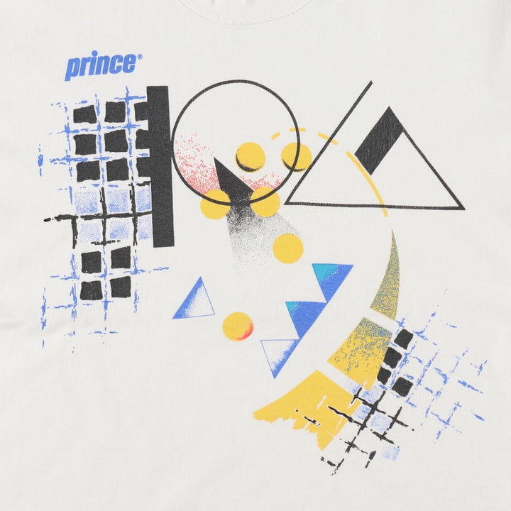 90'S PRINCE Art T-shirt, Made in USA, Men's Size M (approx.), Vintage cotton white type Vintage Second Hand