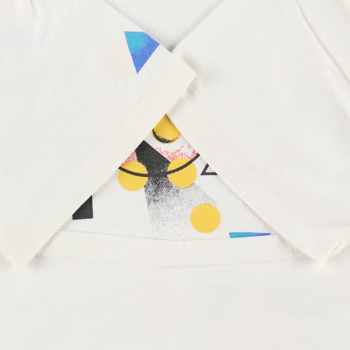 90'S PRINCE Art T-shirt, Made in USA, Men's Size M (approx.), Vintage cotton white type Vintage Second Hand