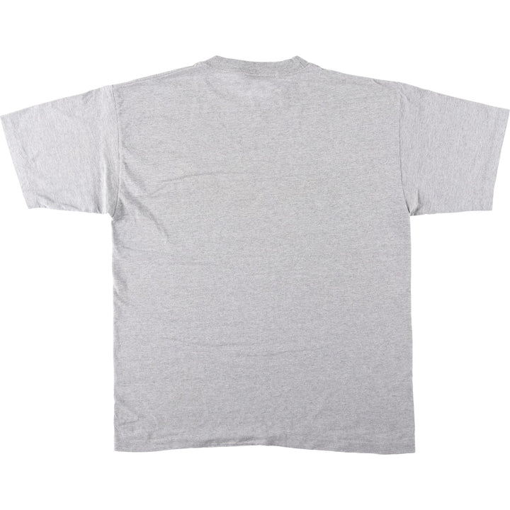 90'S MURINA Print T-Shirt, Made in USA, Men's XL equivalent, Vintage cotton gray type Vintage Second Hand