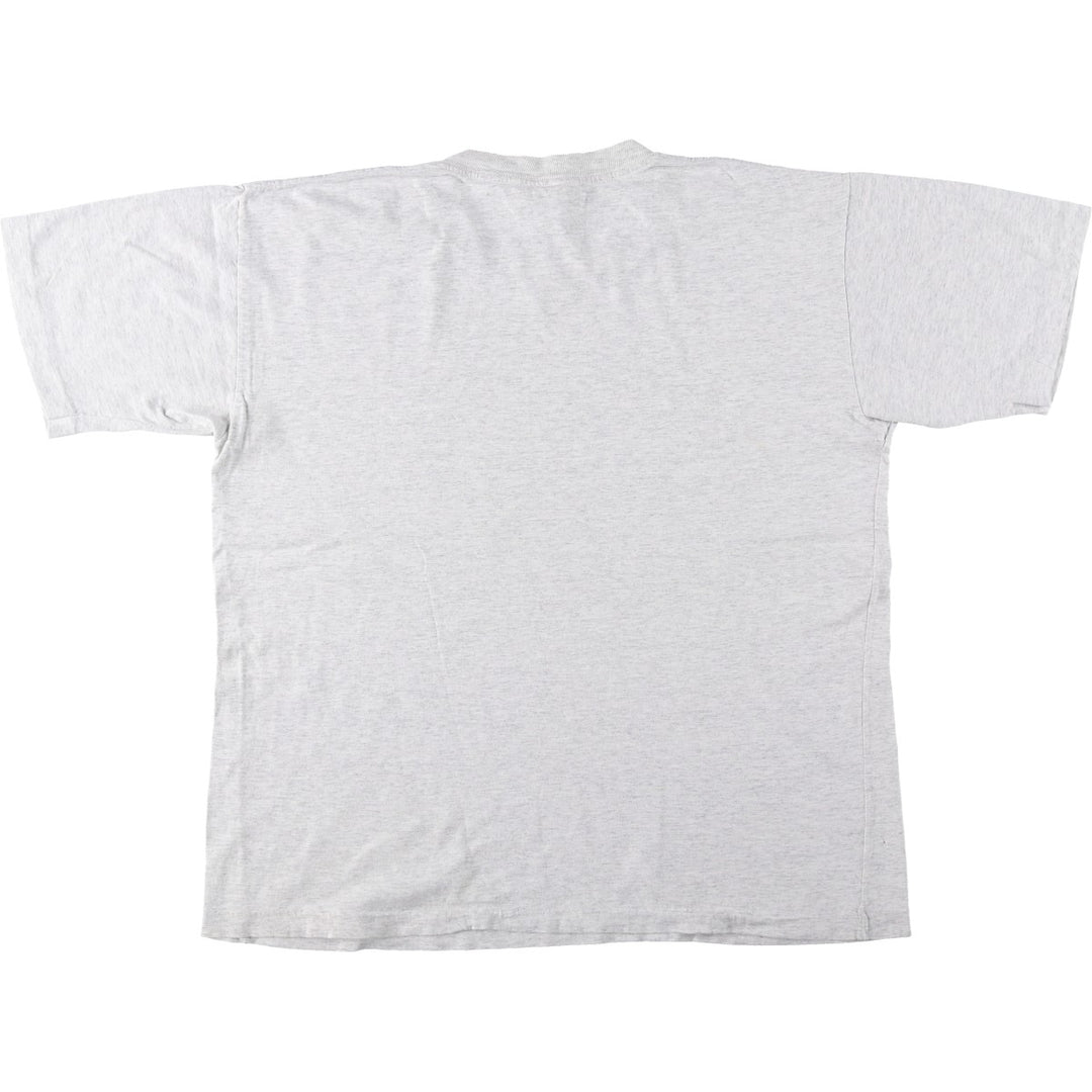 90'S ADVANCE TEES butterfly print t-shirt, men's size XL equivalent, vintage. unclear gray type Vintage Second Hand