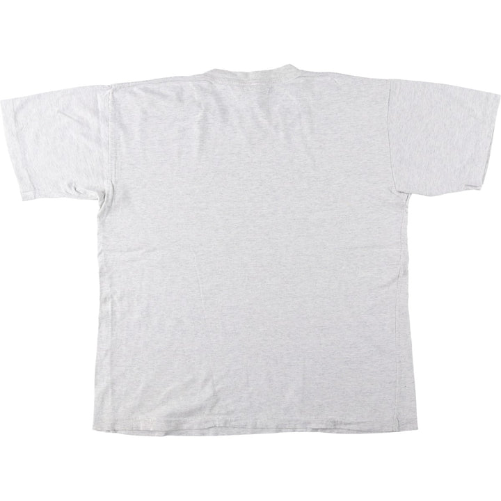 90'S ADVANCE TEES butterfly print t-shirt, men's size XL equivalent, vintage. unclear gray type Vintage Second Hand