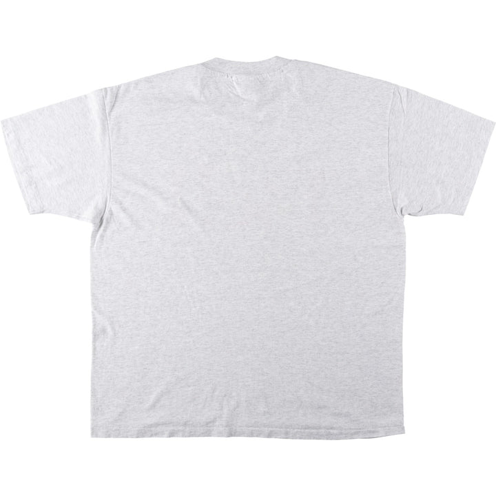 90'S Hanes HEAVYWEIGHT 50 cotton gray type Vintage Second Hand