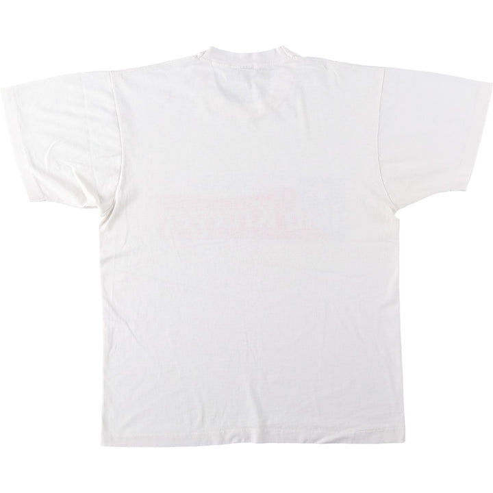 90'S Screen Stars Best Print T-Shirt, Men's Size M (approx.), Vintage cotton white type Vintage Second Hand
