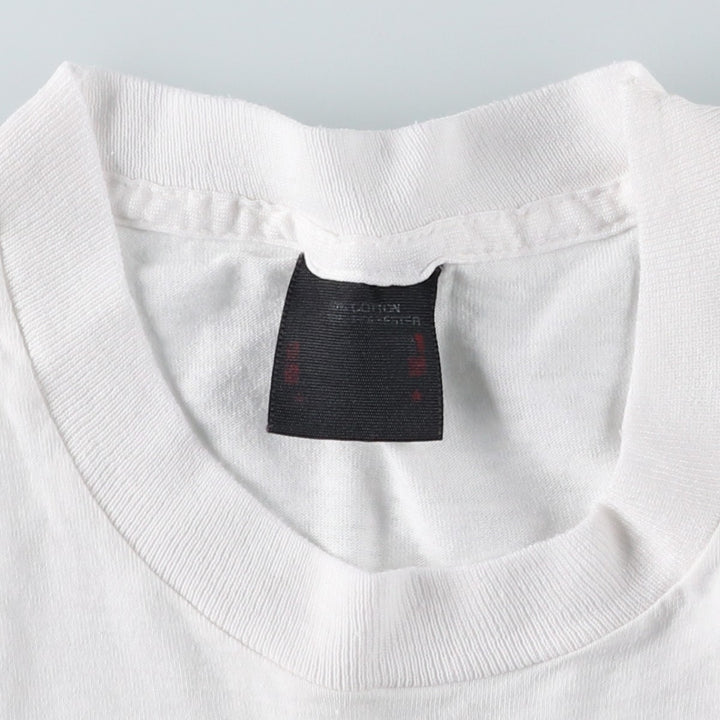 90'S Screen Stars Best Print T-Shirt, Men's Size M (approx.), Vintage cotton white type Vintage Second Hand