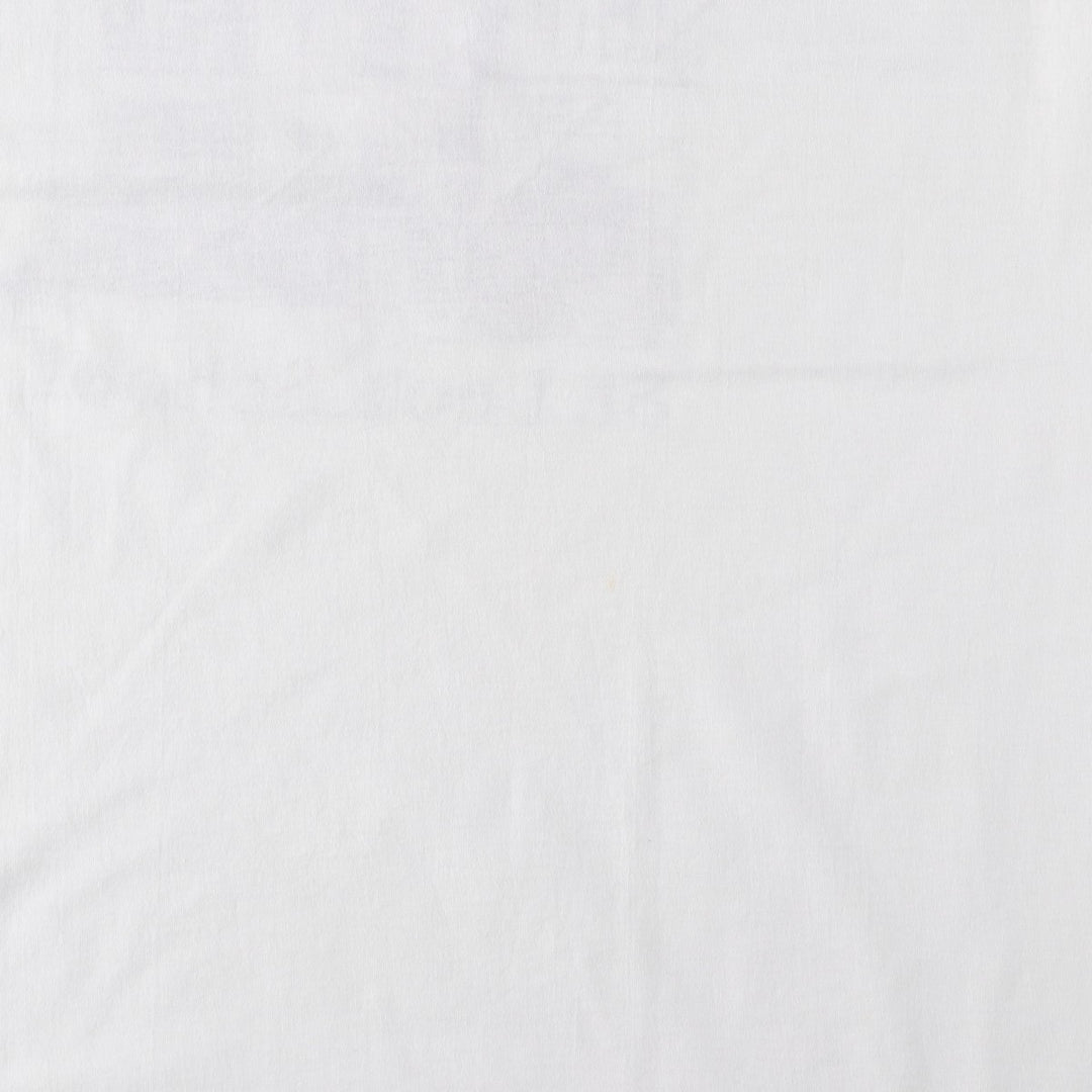 80s-90'S Jerzees College T-Shirt, Made in USA, Men's XL equivalent, Vintage cotton white type Vintage Second Hand