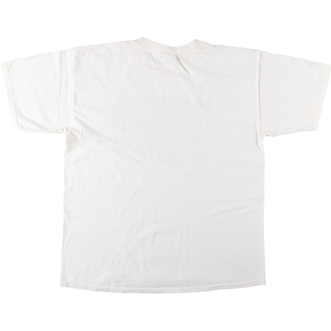 2000'S Gildan Ultra Cotton Print T-Shirt, Men's Size XL (approx.) cotton unbleached Vintage Second Hand