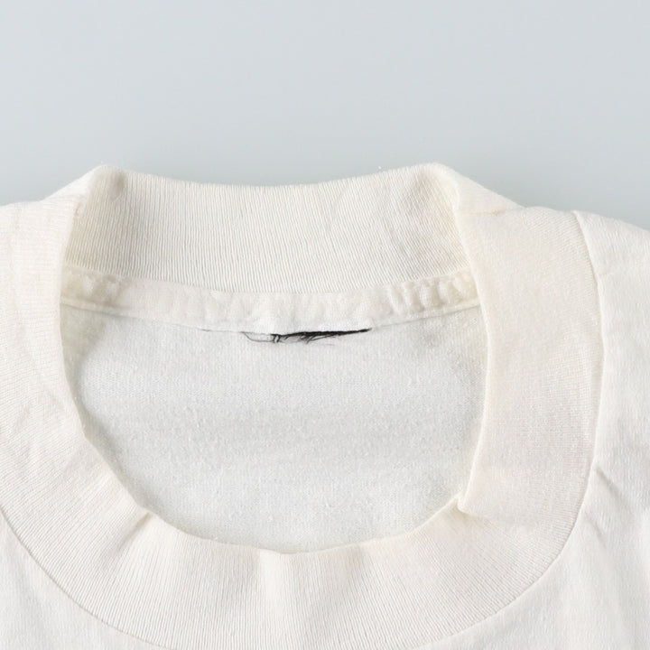 ~90'S Ocean City Souvenir T-shirt, Men's Size M (approx.), Vintage unclear white type Vintage Second Hand