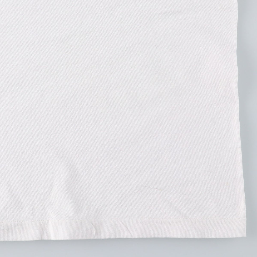 90'S Fruit of the Loom THE TELLER HOUSE Print T-Shirt, Made in USA, Men's XXL equivalent, Vintage cotton white type Vintage Second Hand