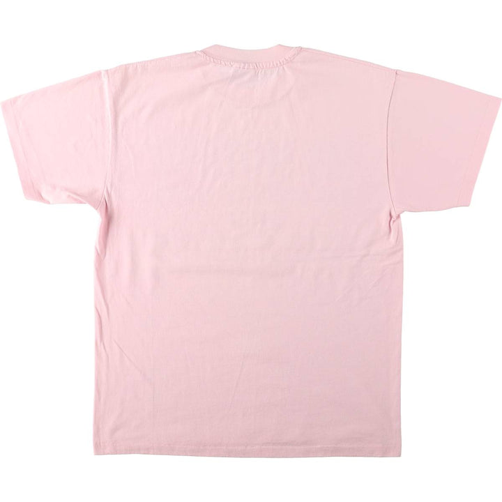 90'S Hanes HEAVYWEIGHT 50 cotton pink type Vintage Second Hand