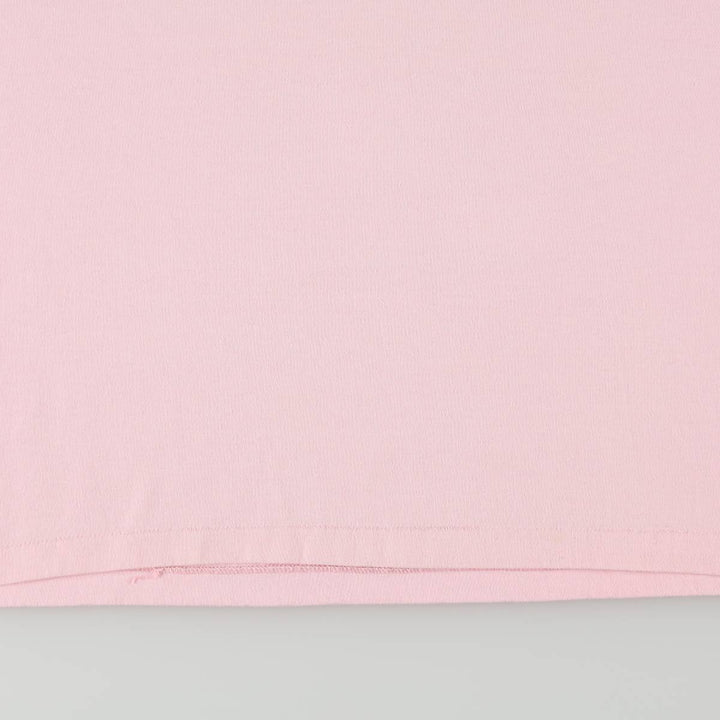90'S Hanes HEAVYWEIGHT 50 cotton pink type Vintage Second Hand