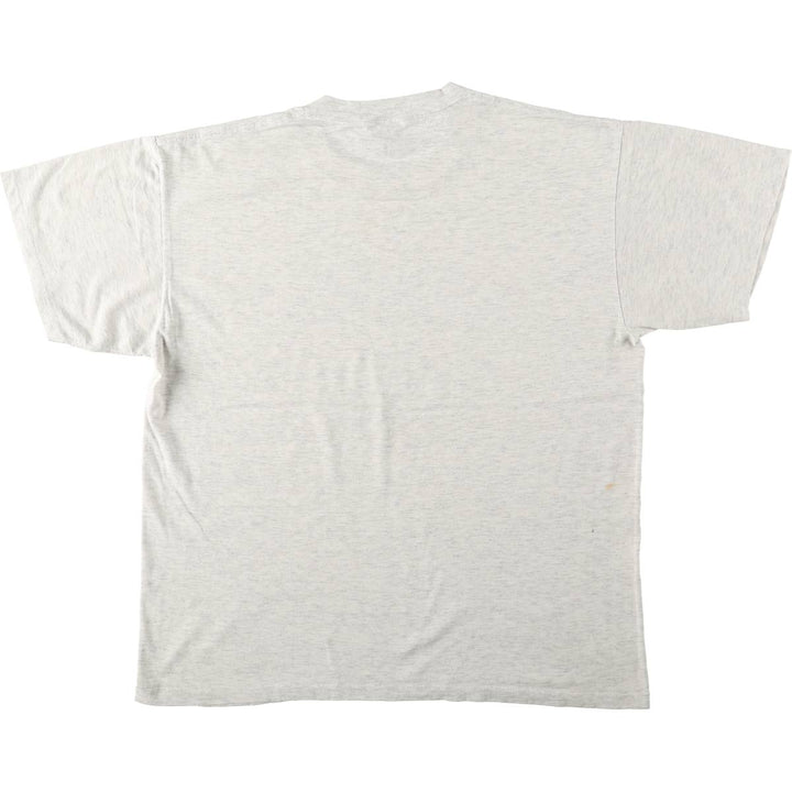 90'S ONEITA Message Print T-Shirt Men's XL Vintage cotton gray type Vintage Second Hand
