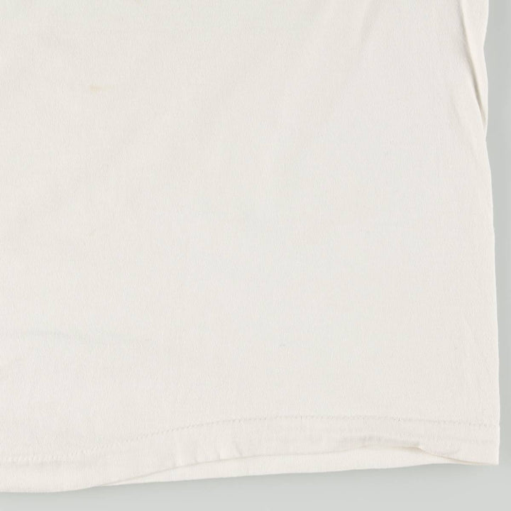 90'S Fruit of the Loom Message Print T-Shirt Men's XL Vintage cotton white type Vintage Second Hand