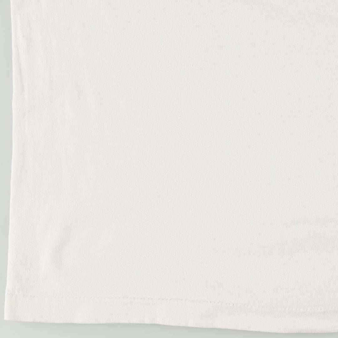 90'S Fruit of the Loom Message Print T-Shirt Men's XL Vintage cotton white type Vintage Second Hand