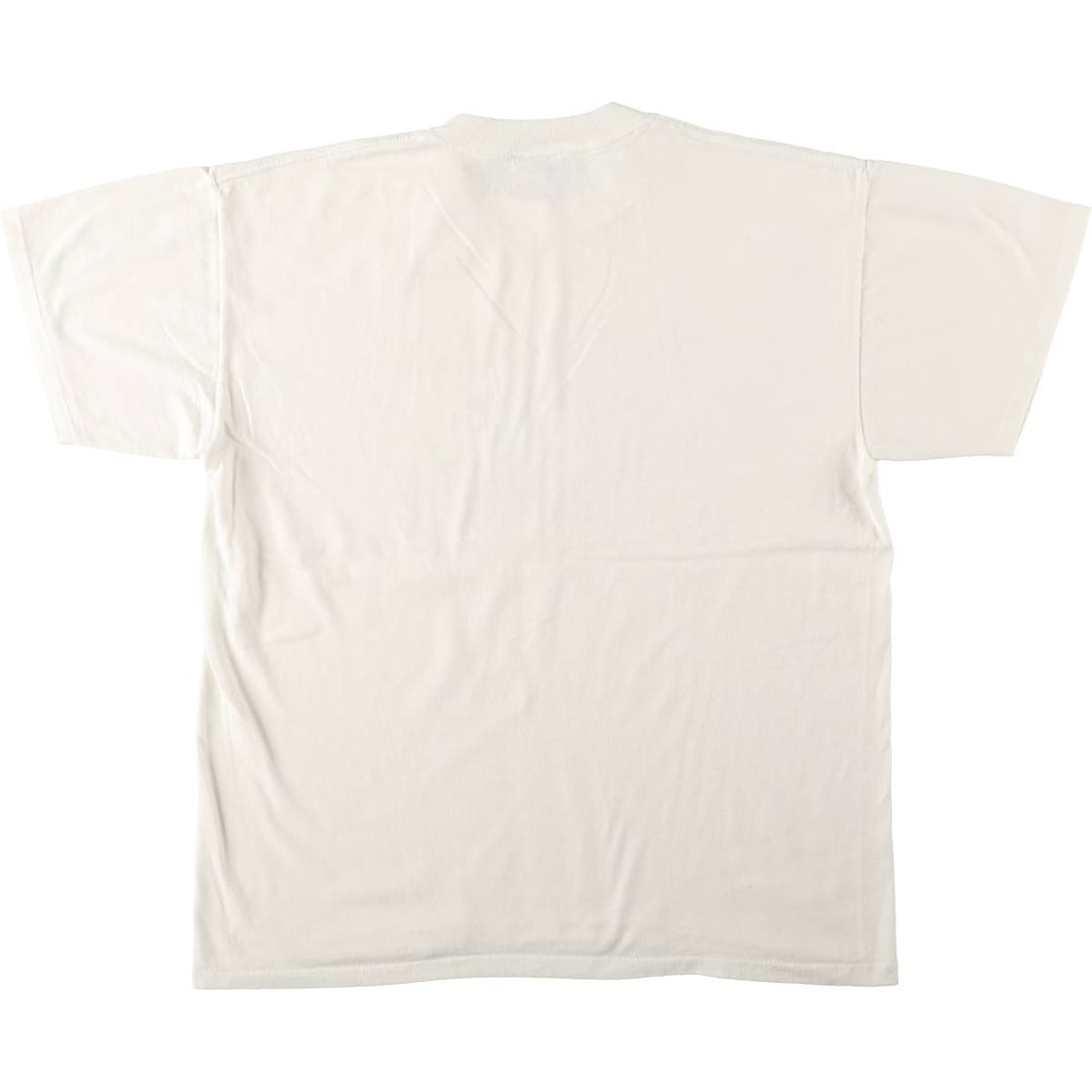 90'S ONEITA Message Print T-Shirt Men's XL Vintage cotton white type Vintage Second Hand