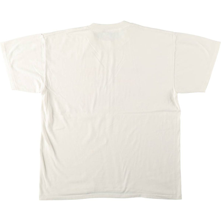 90'S ONEITA Message Print T-Shirt Men's XL Vintage cotton white type Vintage Second Hand