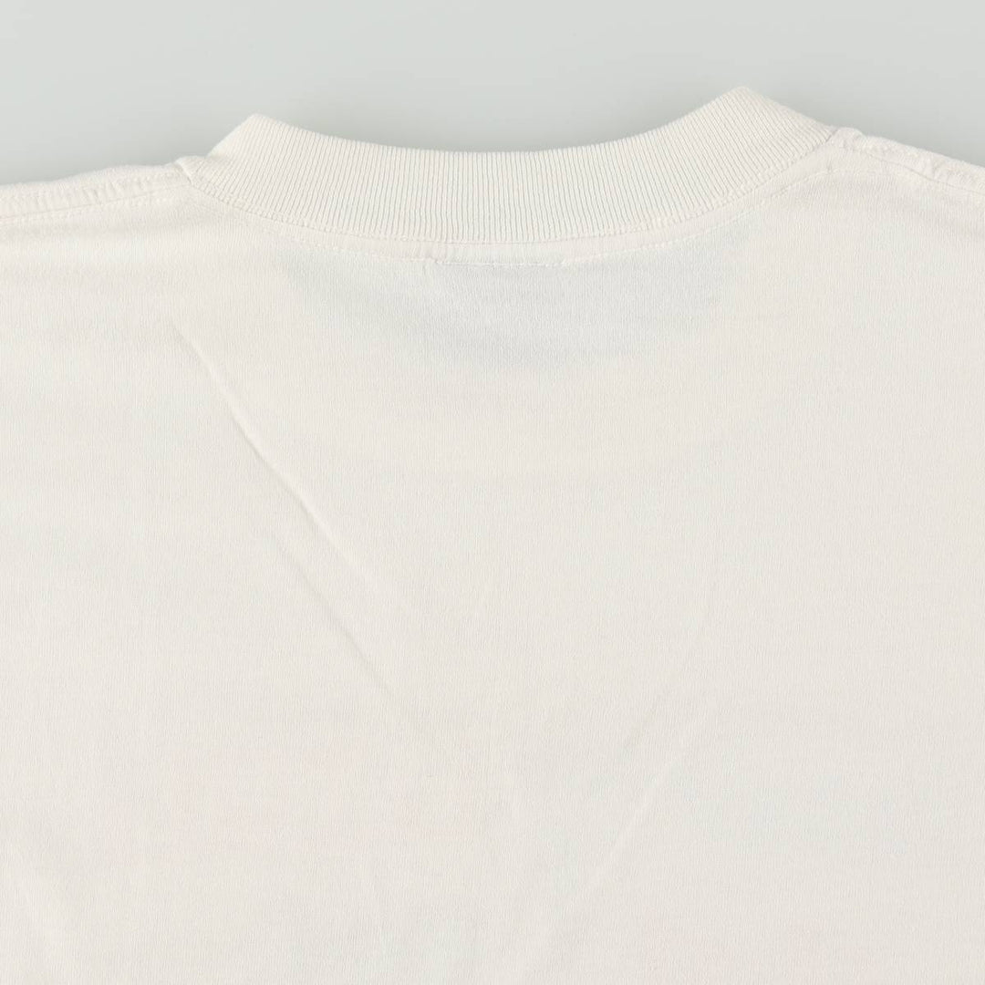 90'S ONEITA Message Print T-Shirt Men's XL Vintage cotton white type Vintage Second Hand