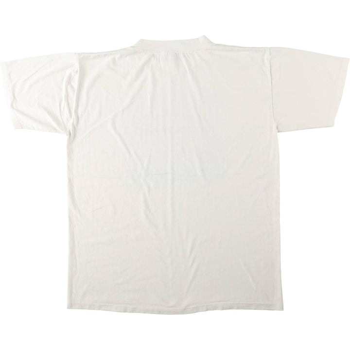 90'S SHOEBOX GREETINGS Message Print T-Shirt, Made in USA, Men's XXL equivalent, Vintage cotton white type Vintage Second Hand