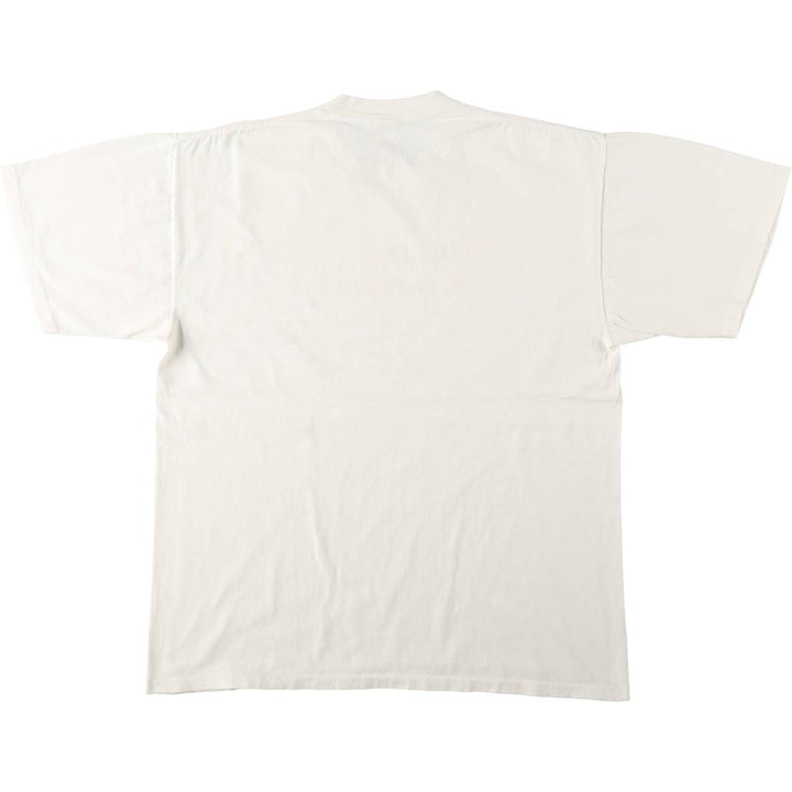 ~90'S RP Message Print T-Shirt, Made in USA, Men's XL equivalent, Vintage cotton white type Vintage Second Hand