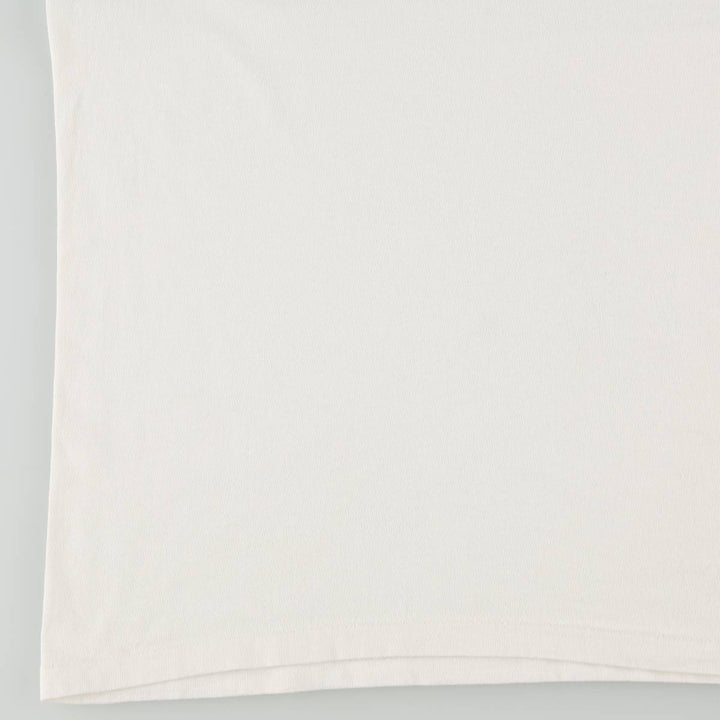 ~90'S RP Message Print T-Shirt, Made in USA, Men's XL equivalent, Vintage cotton white type Vintage Second Hand