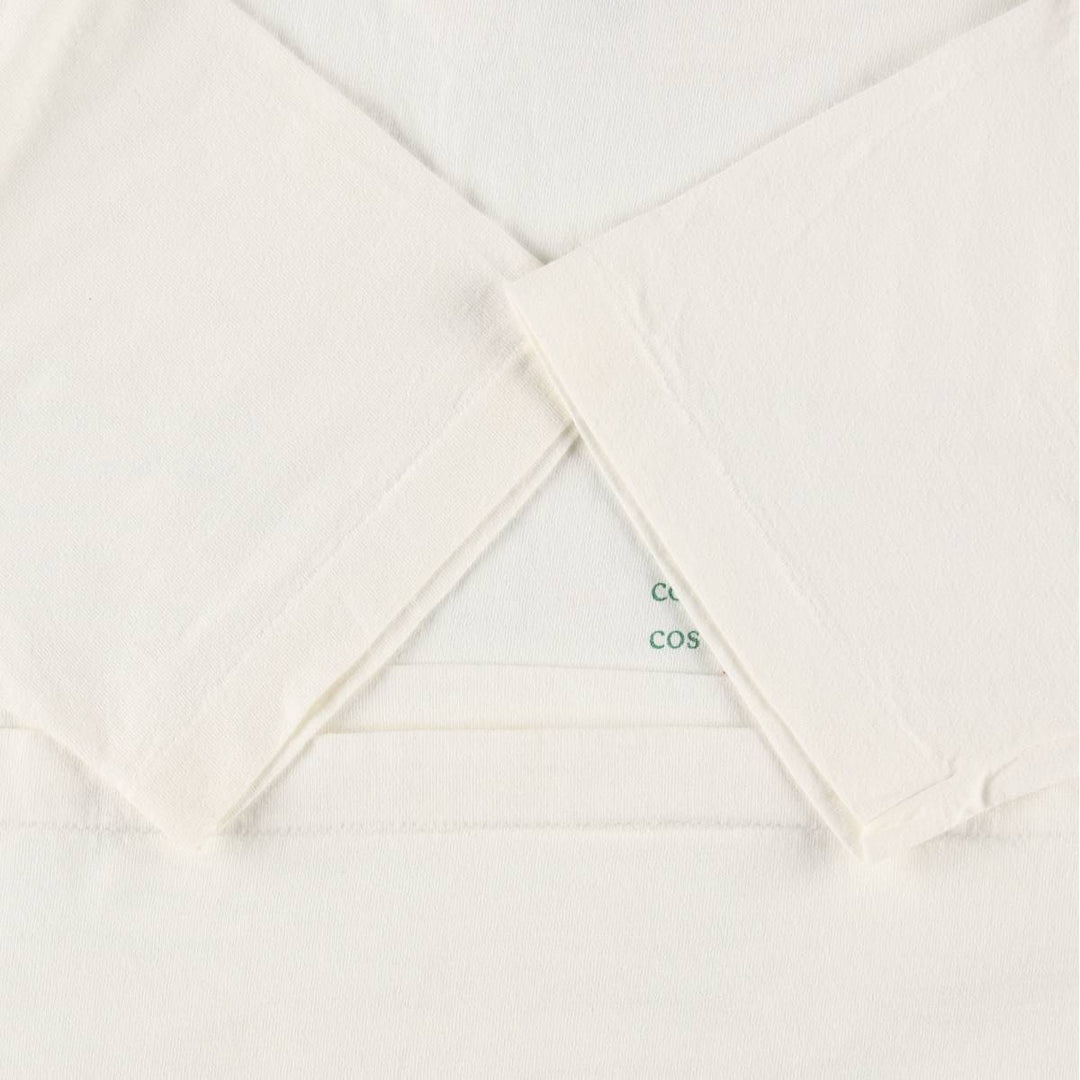 90'S Fruit of the Loom Message Print T-Shirt, Men's Size L, Vintage cotton white type Vintage Second Hand