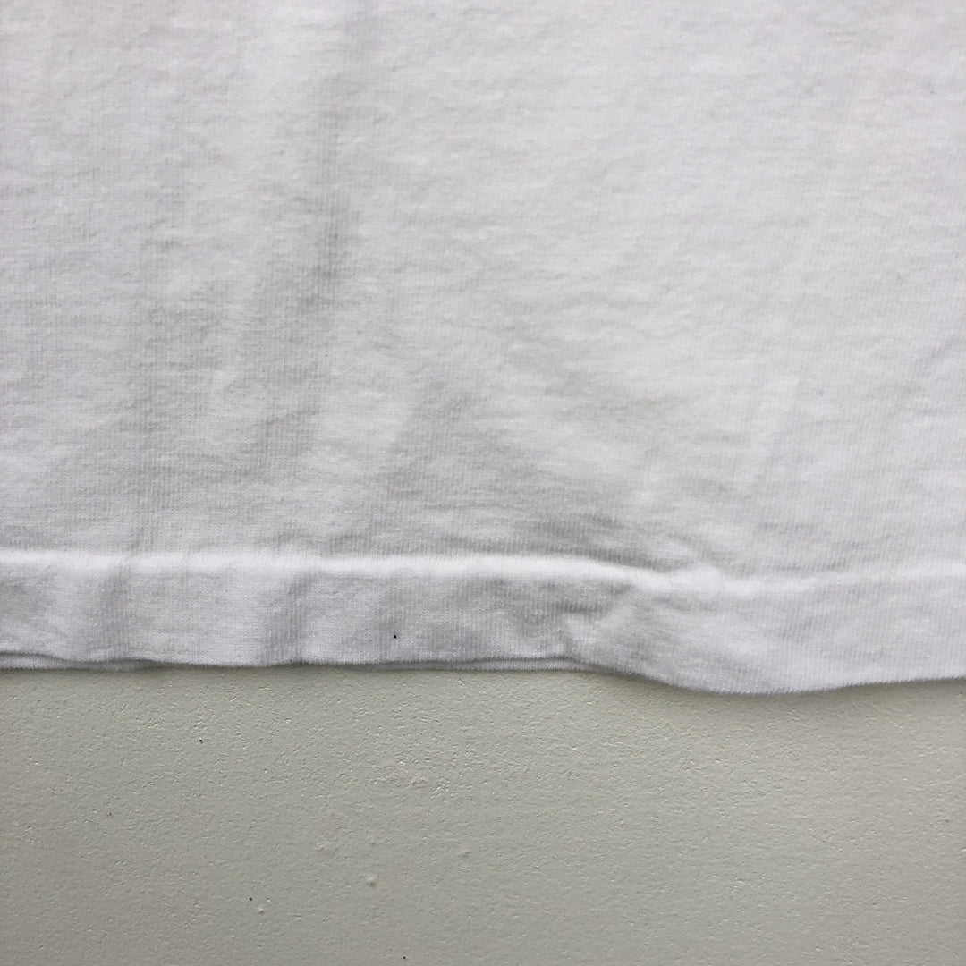 90'S Anvil BIG HED DESIGNS Art T-shirt, Men's Size L (approx.), Vintage cotton white type Vintage Second Hand