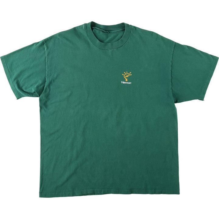 90'S Apple Newton Advertising T-shirt, Men's Size L (approx.), Vintage unclear green type Vintage Second Hand