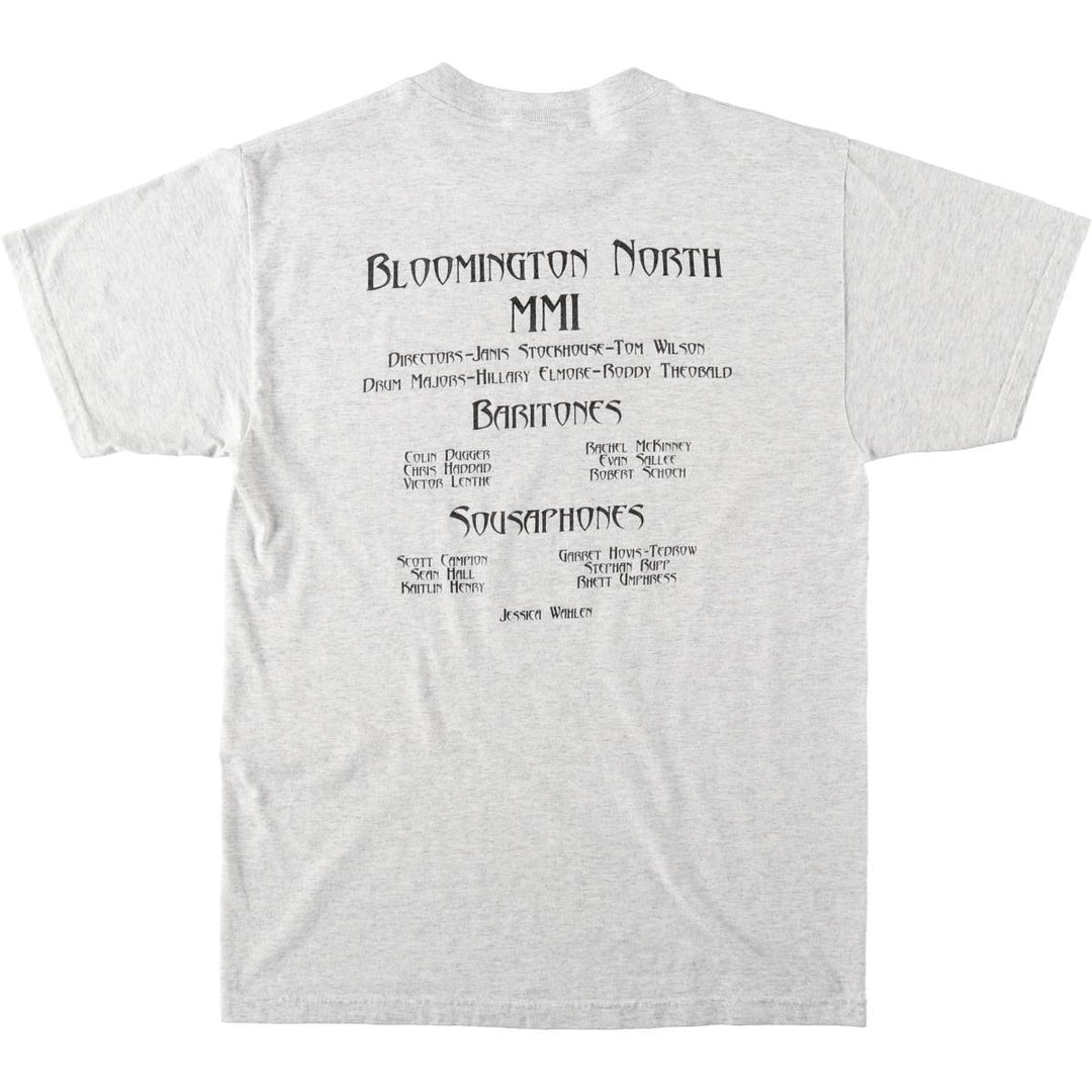 2000'S Fruit of the Loom Art T-shirt, Men's Size M (approx.) cotton gray type Vintage Second Hand