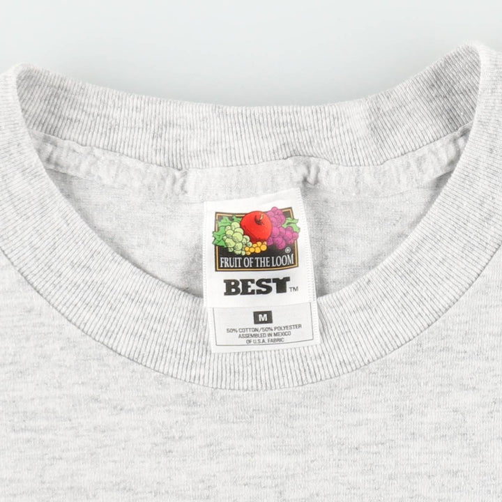 2000'S Fruit of the Loom Art T-shirt, Men's Size M (approx.) cotton gray type Vintage Second Hand