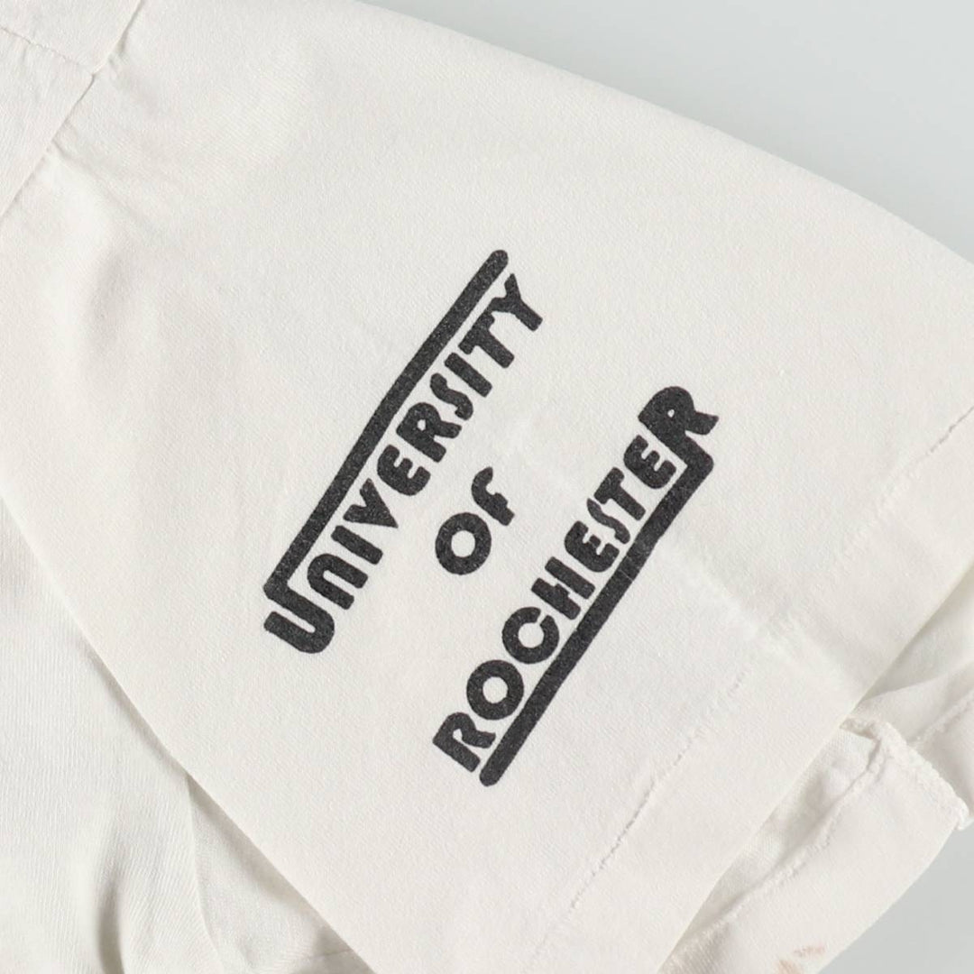 90'S Vintage Printed T-Shirt, Men's M Size unclear white type Vintage Second Hand