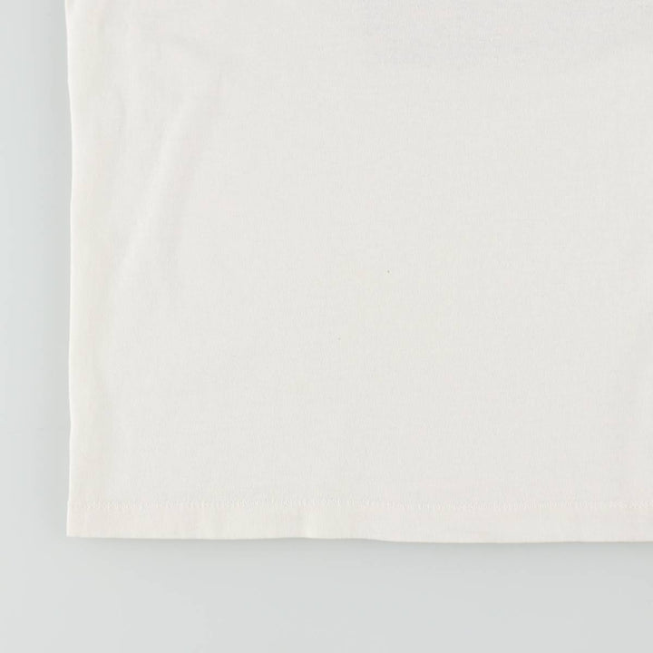 90'S Vintage Printed T-Shirt, Men's M Size unclear white type Vintage Second Hand