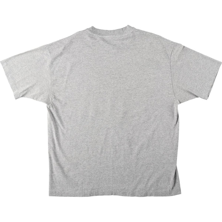 90'S Hanes Jesus Christ Tommy Hilfiger parody print T-shirt, Made in USA, Men's XL equivalent, Vintage cotton gray type Vintage Second Hand