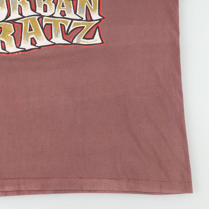 90'S Fresh Jive surf/skate t-shirt, made in USA, men's size XXL equivalent, vintage. unclear brown type Vintage Second Hand