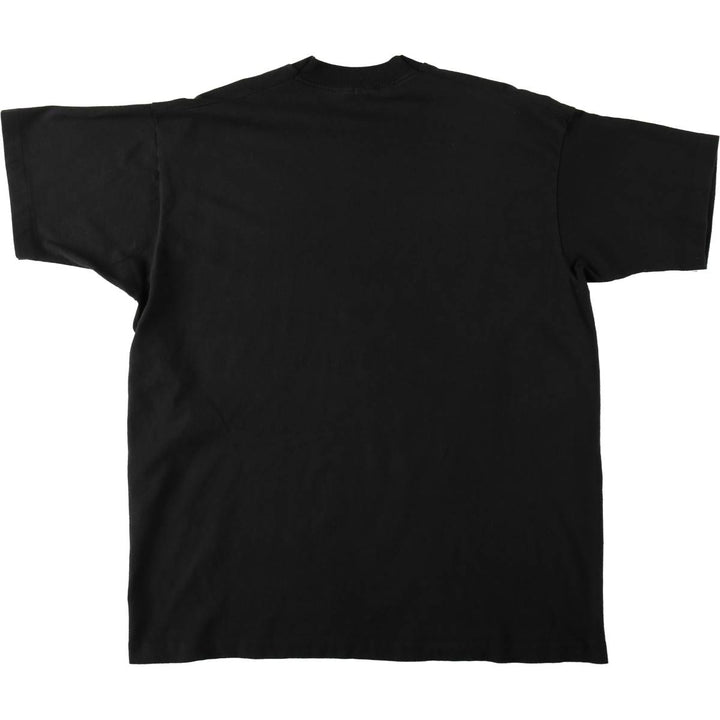 90'S Fruit of the Loom Art T-Shirt, Made in USA, Men's XL equivalent, Vintage cotton black type Vintage Second Hand