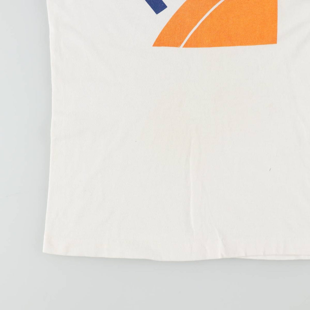 80s-90'S Fanta advertising T-shirt, men's size S equivalent, vintage. unclear white type Vintage Second Hand