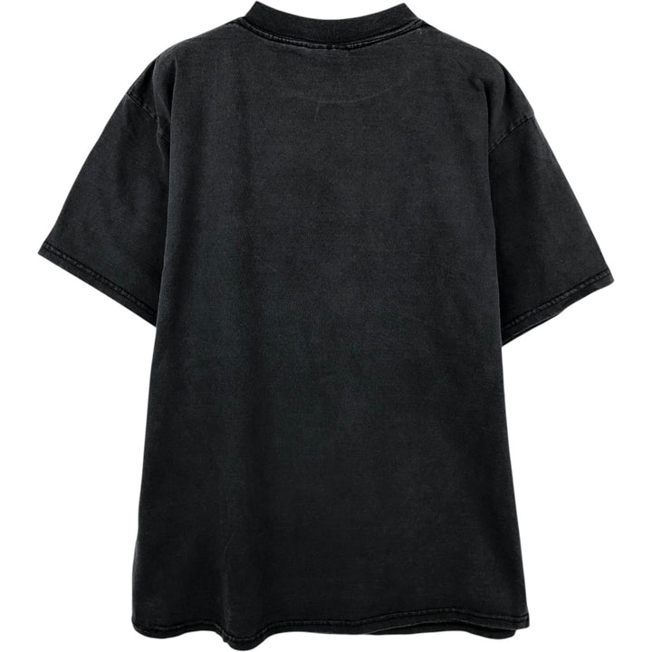 HARD ROCK CAFE advertising T-shirt, made in Canada, men's size L. cotton black type Vintage Second Hand