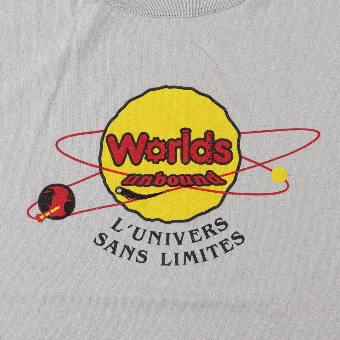 80'S Penmans Print T-Shirt, Made in Canada, Men's Size M (approx.), Vintage polyester gray type Vintage Second Hand