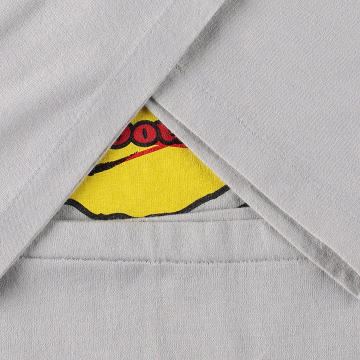 80'S Penmans Print T-Shirt, Made in Canada, Men's Size M (approx.), Vintage polyester gray type Vintage Second Hand