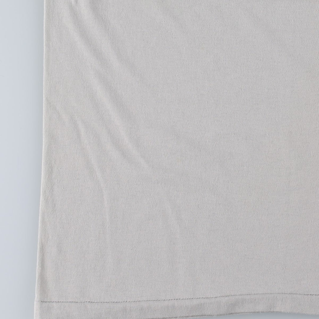 80'S Penmans Print T-Shirt, Made in Canada, Men's Size M (approx.), Vintage polyester gray type Vintage Second Hand