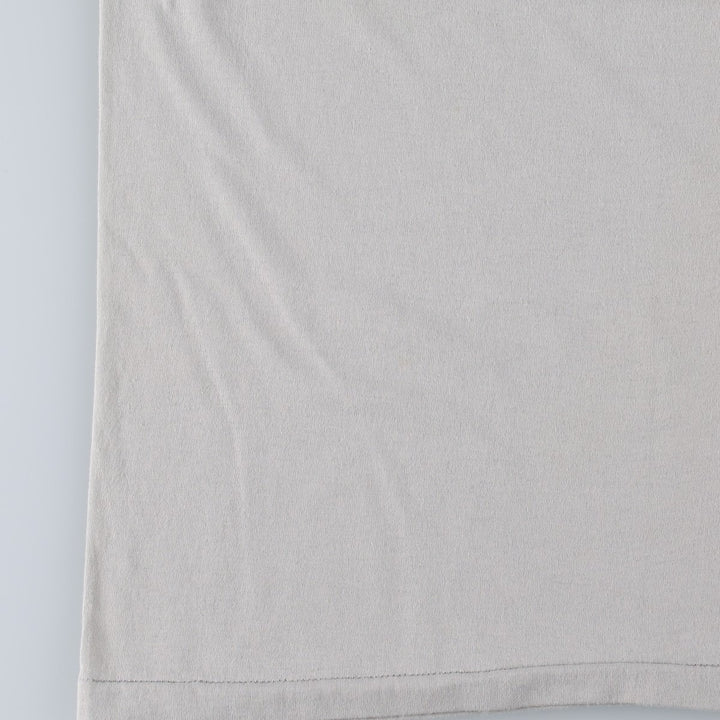 80'S Penmans Print T-Shirt, Made in Canada, Men's Size M (approx.), Vintage polyester gray type Vintage Second Hand