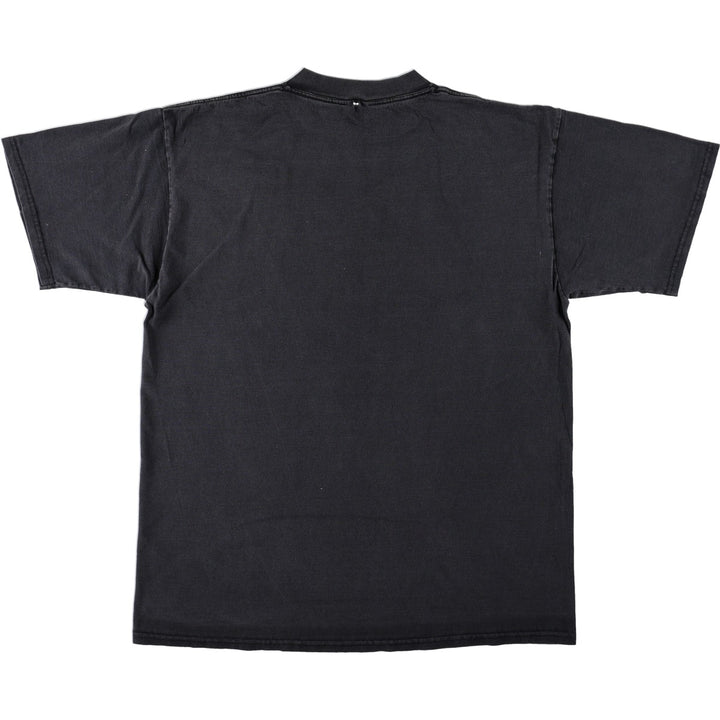 HARD ROCK CAFE Hard Rock Cafe Advertising T-shirt Men's L size unclear black type Vintage Second Hand