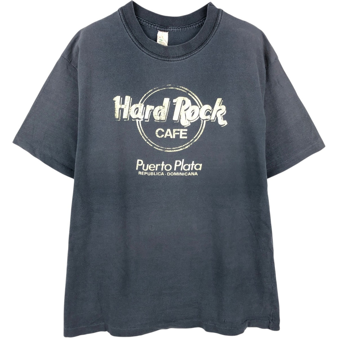 90'S Velero Hard Rock Cafe advertising t-shirt, men's size XL equivalent, vintage. unclear black type Vintage Second Hand