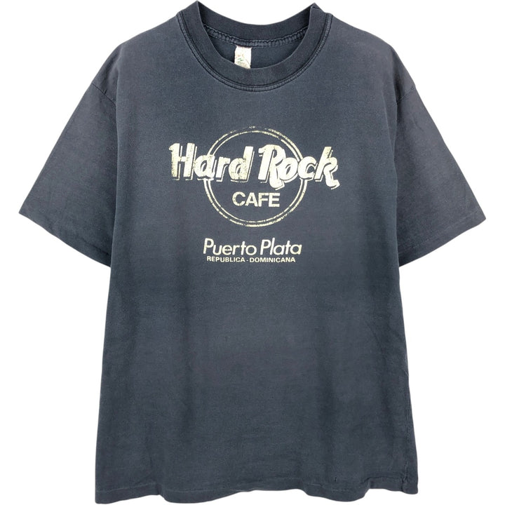 90'S Velero Hard Rock Cafe advertising t-shirt, men's size XL equivalent, vintage. unclear black type Vintage Second Hand