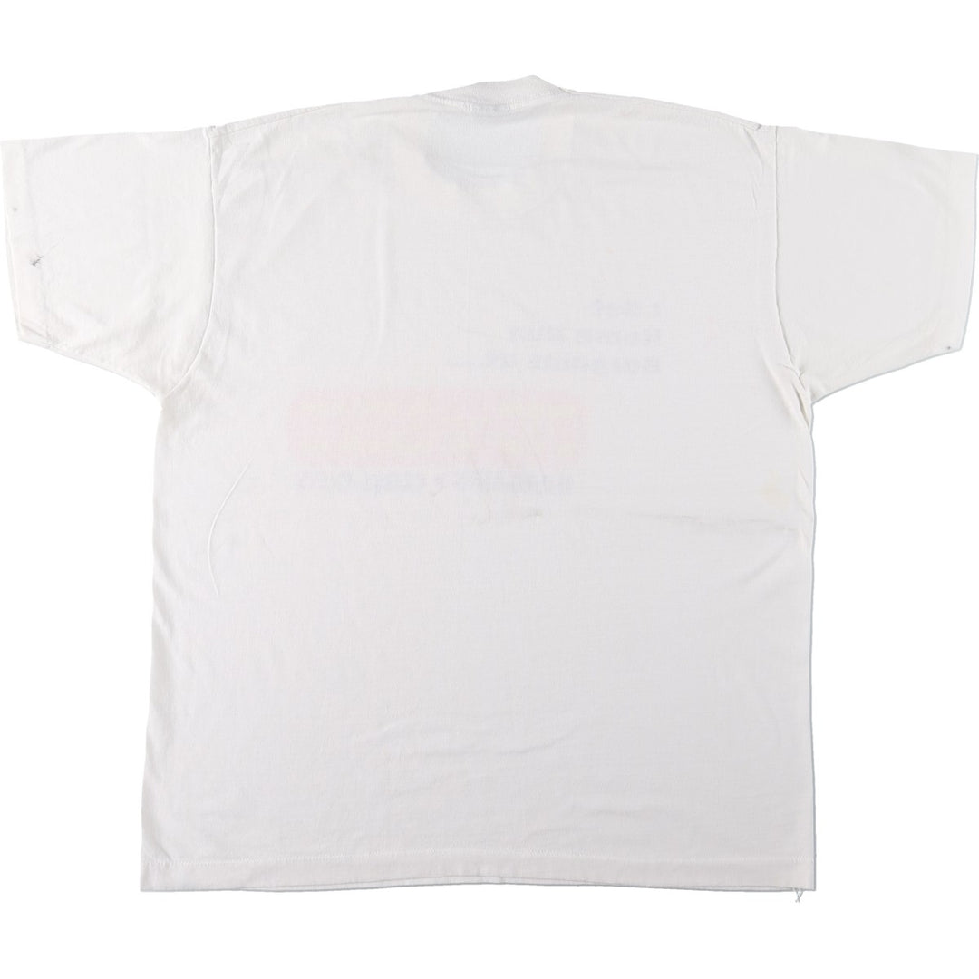 90'S Screen Stars PIC 'N' SAVE Advertising T-Shirt, Made in USA, Men's XL equivalent, Vintage cotton white type Vintage Second Hand
