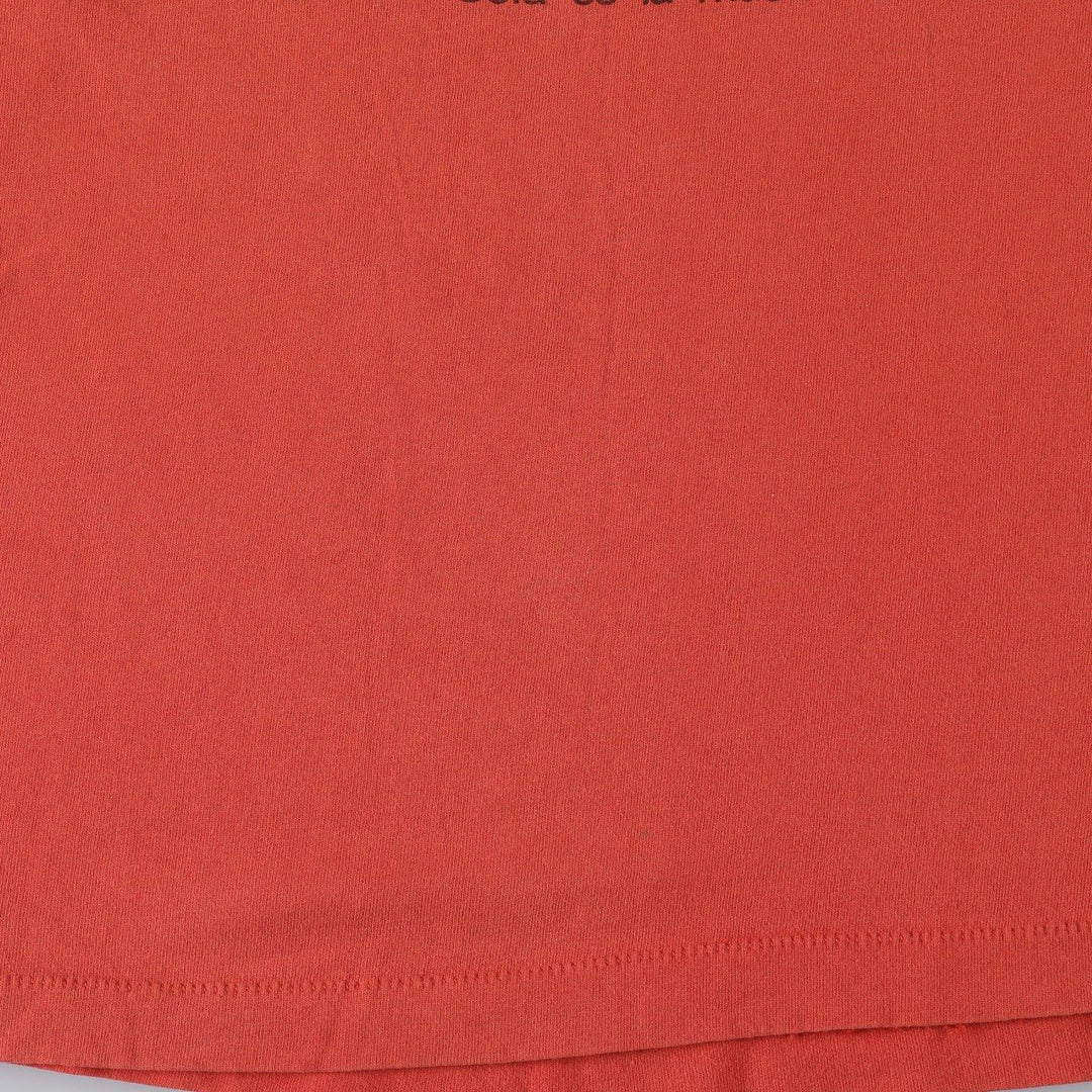 90'S COCA-COLA Advertising T-Shirt, Men's XL equivalent, Vintage cotton red type Vintage Second Hand