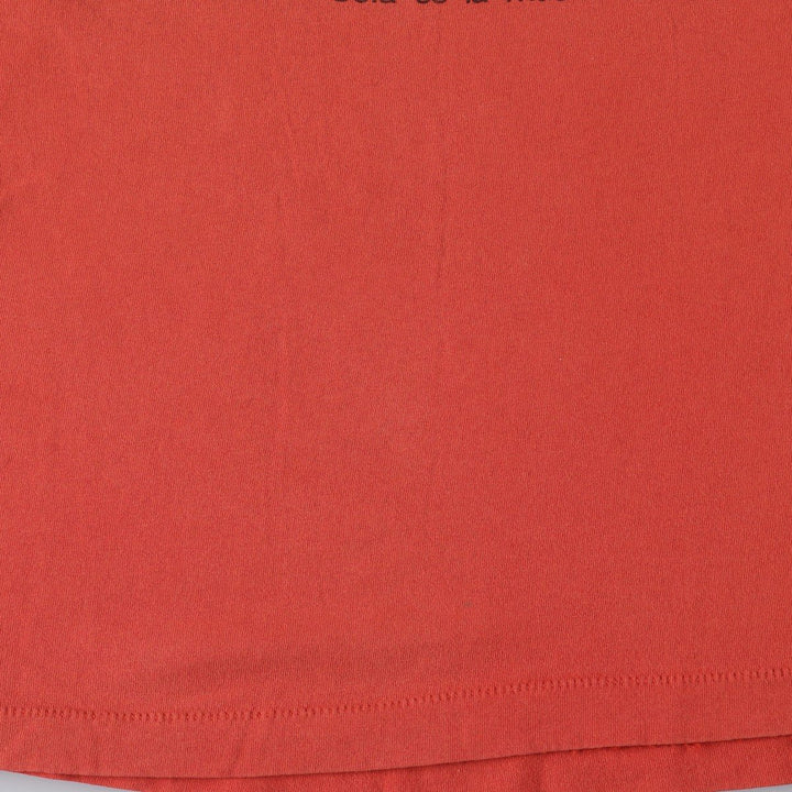 90'S COCA-COLA Advertising T-Shirt, Men's XL equivalent, Vintage cotton red type Vintage Second Hand