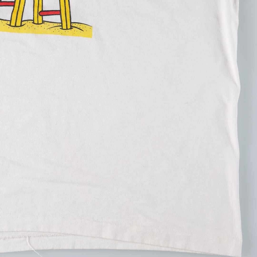 90'S AmeriTees GTE VISA Advertising T-Shirt, Made in USA, Men's XL equivalent, Vintage cotton white type Vintage Second Hand