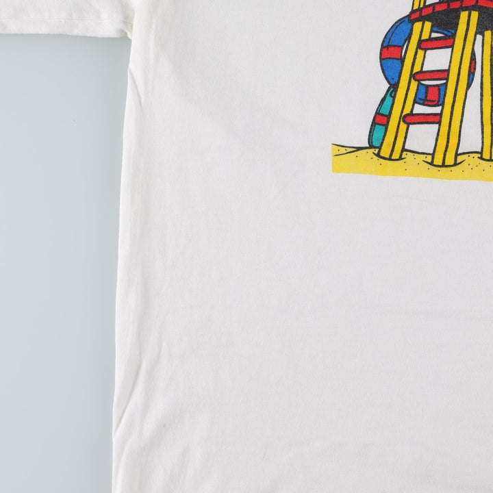 90'S AmeriTees GTE VISA Advertising T-Shirt, Made in USA, Men's XL equivalent, Vintage cotton white type Vintage Second Hand