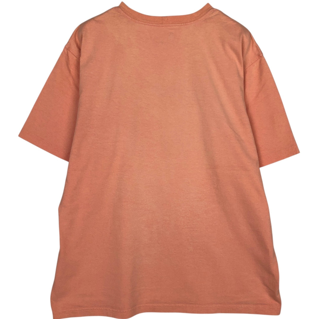Carhartt ORIGINAL FIT short sleeve logo T-shirt, men's size L cotton pink type Vintage Second Hand