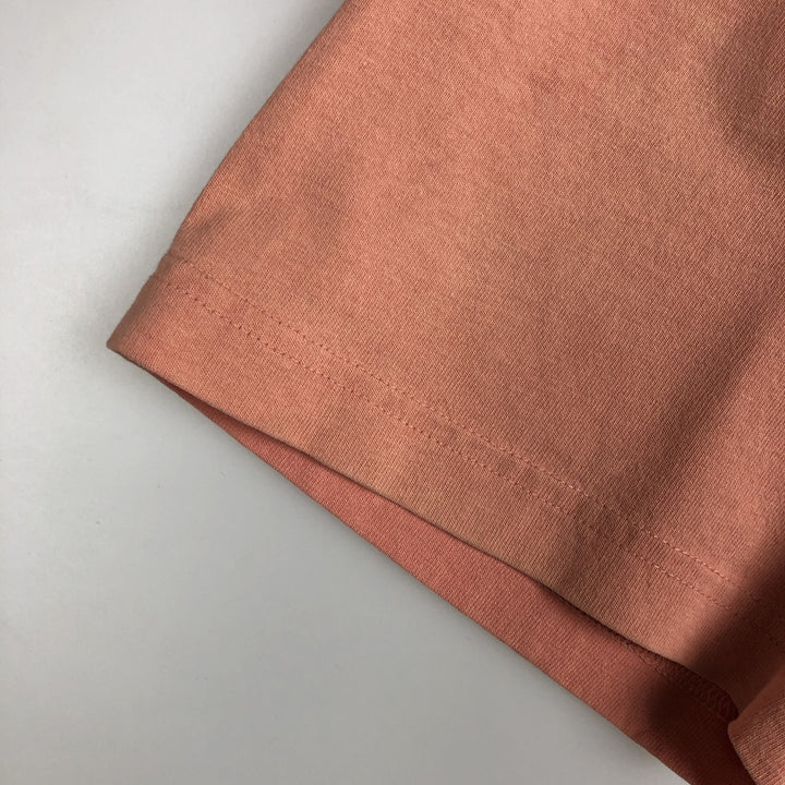 Carhartt ORIGINAL FIT short sleeve logo T-shirt, men's size L cotton pink type Vintage Second Hand
